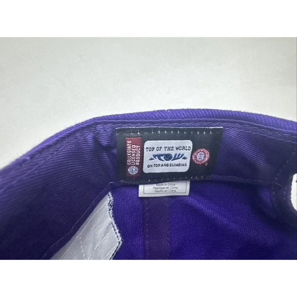 LSU TIGERS 3-Time National Championship Embroidered Strapback Hat BCS Patch